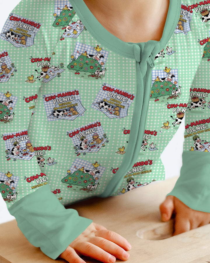 Mission Im-moo-sible Bamboo Convertible Zippy