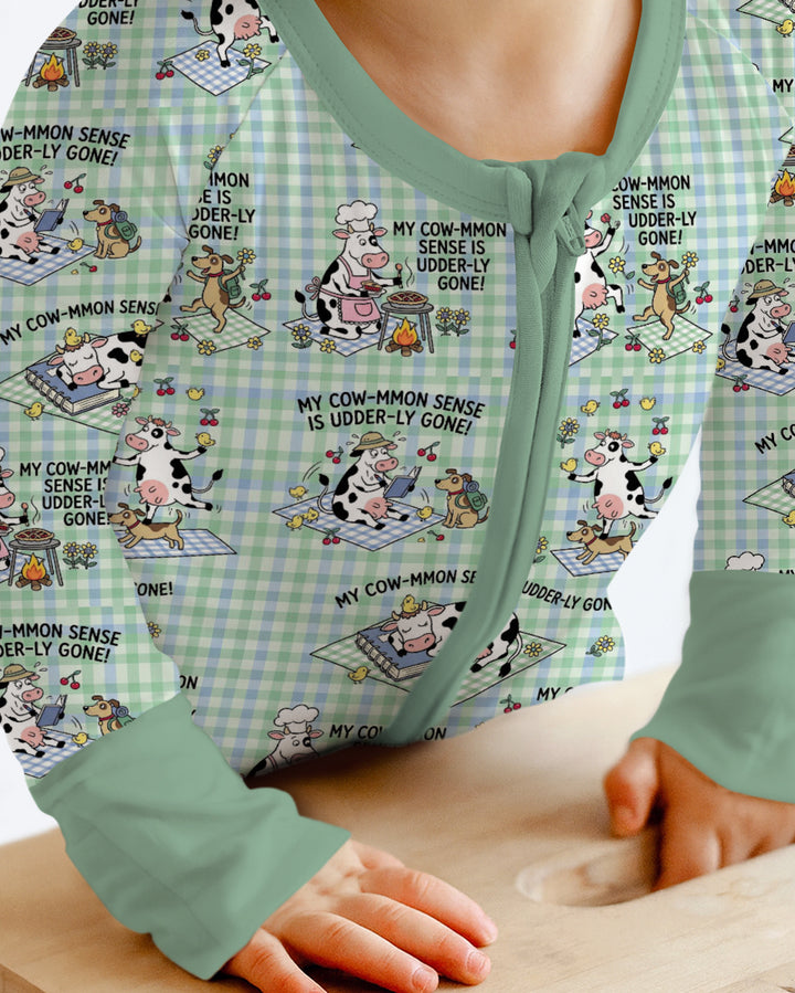 Common Sense Is Udderly Gone Bamboo Convertible Zippy