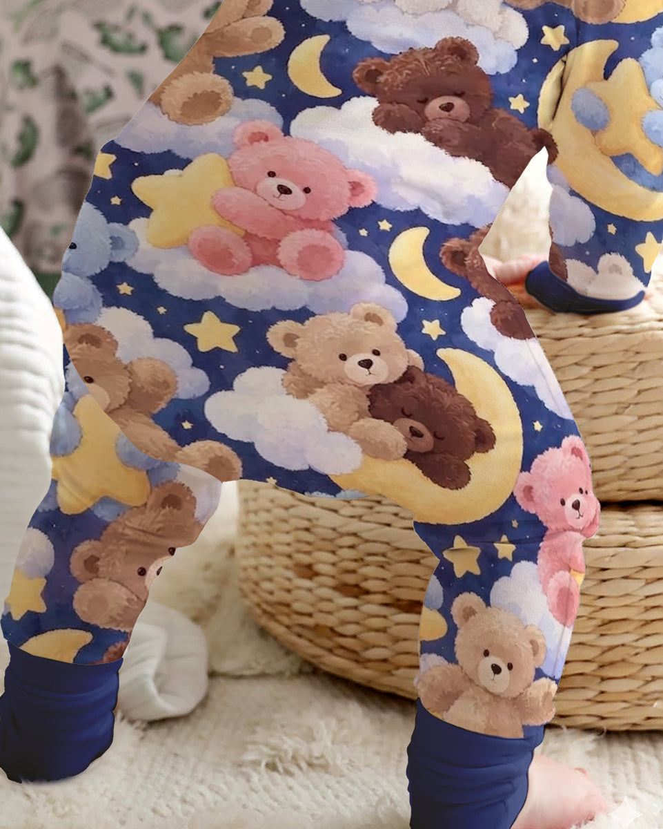 No Gravity Teddy Snooze Bamboo Convertible Zippy