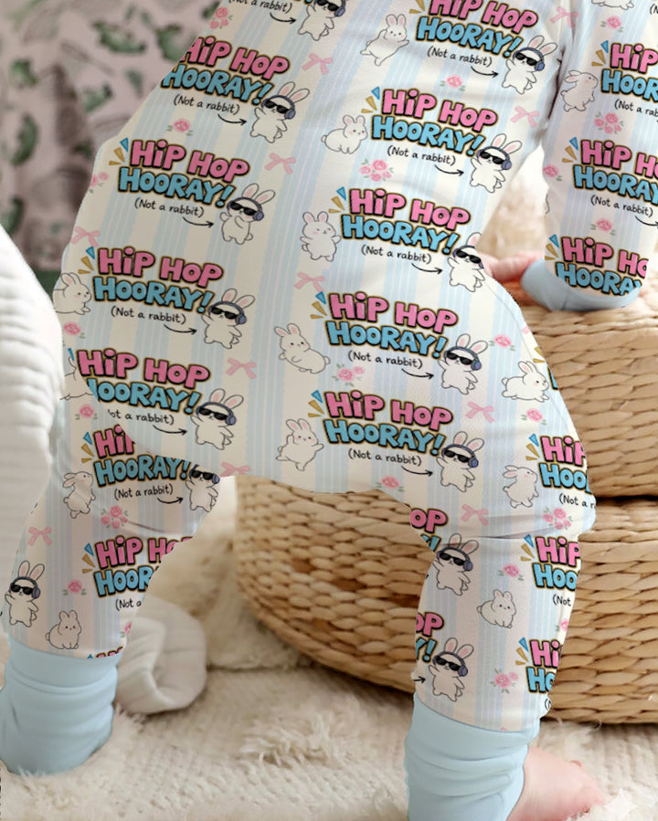 Hip Hop Bunny Bamboo Convertible Zippy