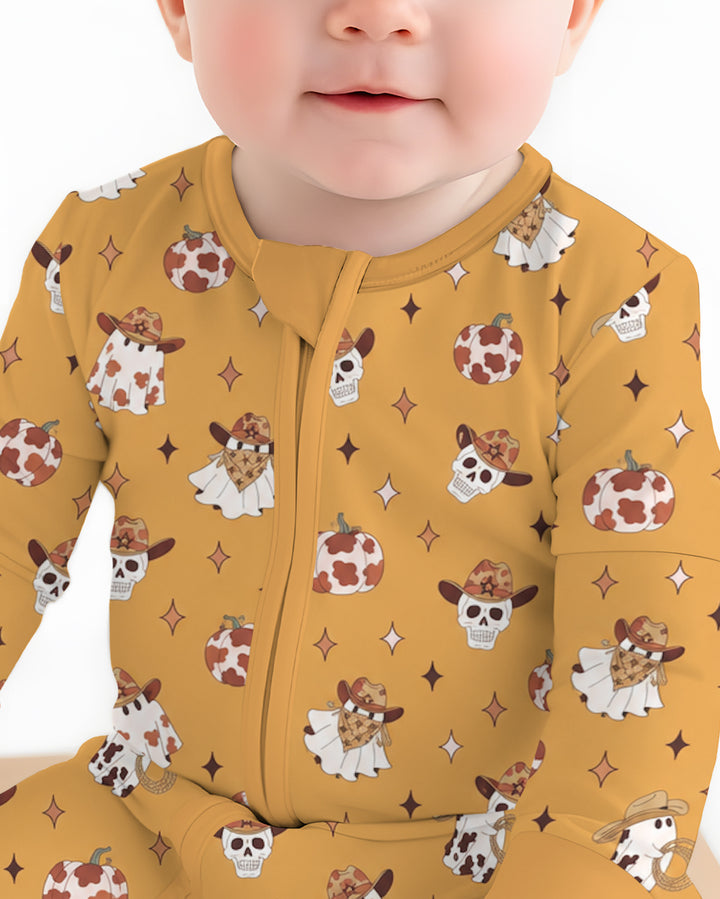 Howdy Spooky Cowboy Bamboo Convertible Zippy