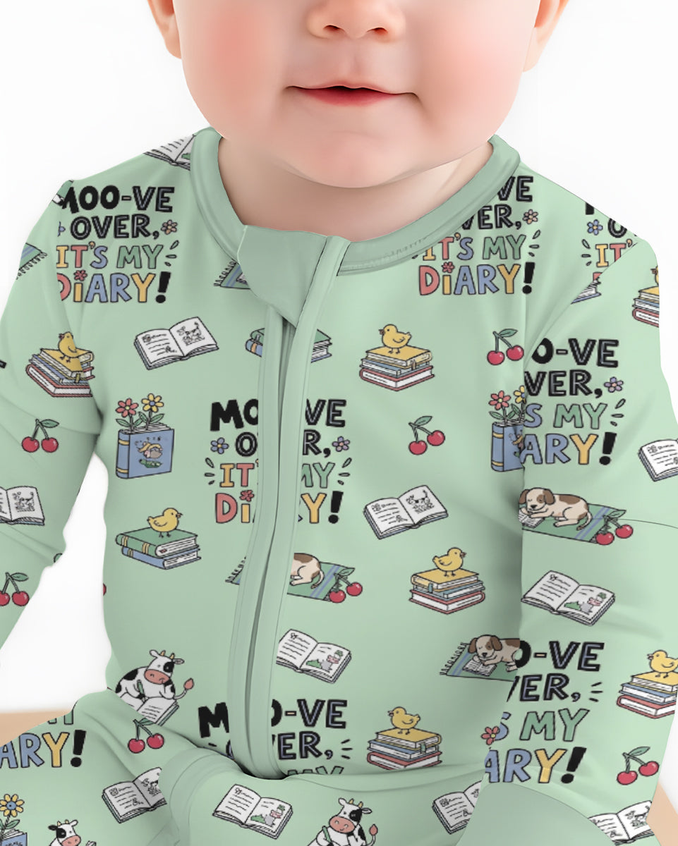 Moove Over Its My Diary Bamboo Convertible Zippy