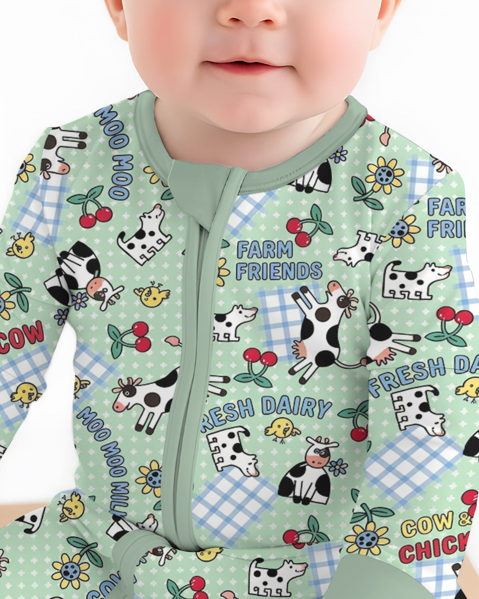 Moo Moo Chick Bamboo Convertible Zippy