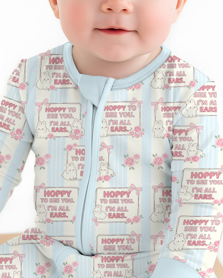 Hoppy To See You Bamboo Convertible Zippy