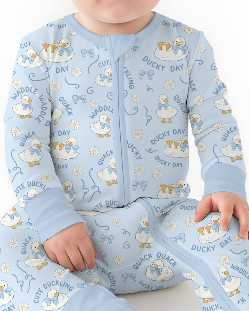 Happy Ducky Day Bamboo Convertible Zippy