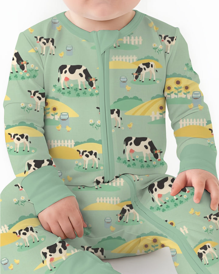 Pasture Sunlit Waltz Bamboo Convertible Zippy