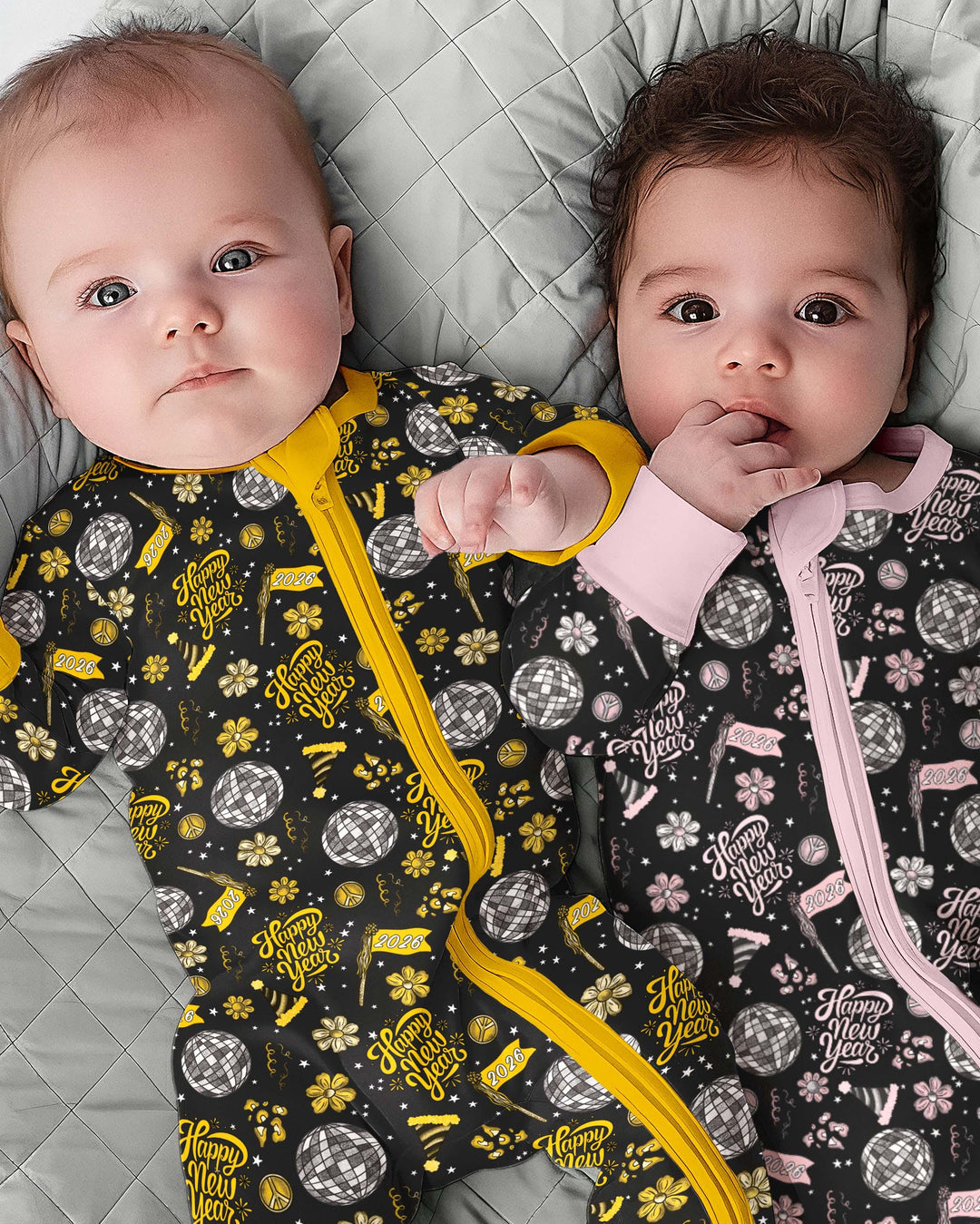 Gerippte Babykleidung mit individuellem Foto - Weich &amp; Skizzenhaft