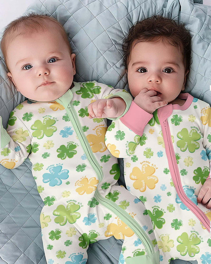 Gerippte Babykleidung mit individuellem Foto - Weich &amp; Skizzenhaft