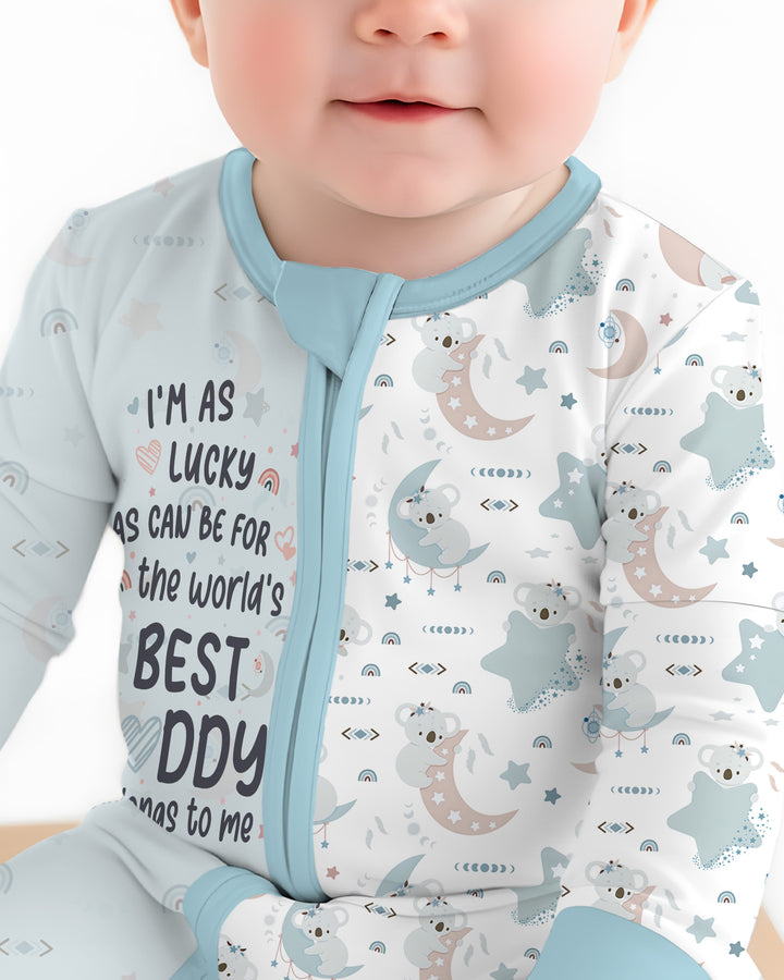 The World's Best Daddy Belongs To Me Bamboo Convertible Zippy