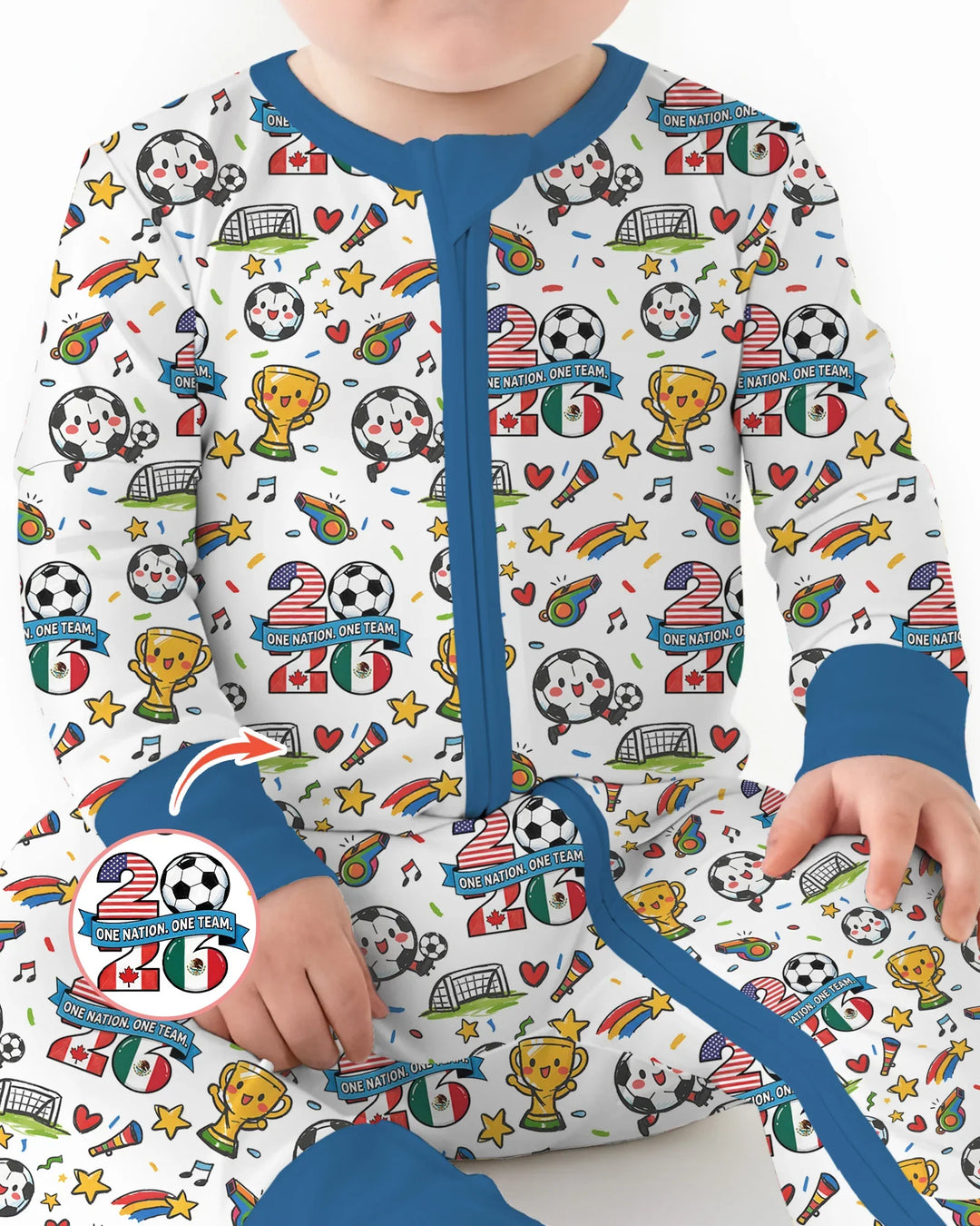 Gerippte Babykleidung mit individuellem Foto - Weich &amp; Skizzenhaft