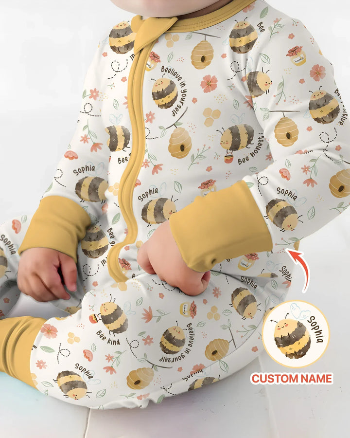 Gerippte Babykleidung mit individuellem Foto - Weich &amp; Skizzenhaft
