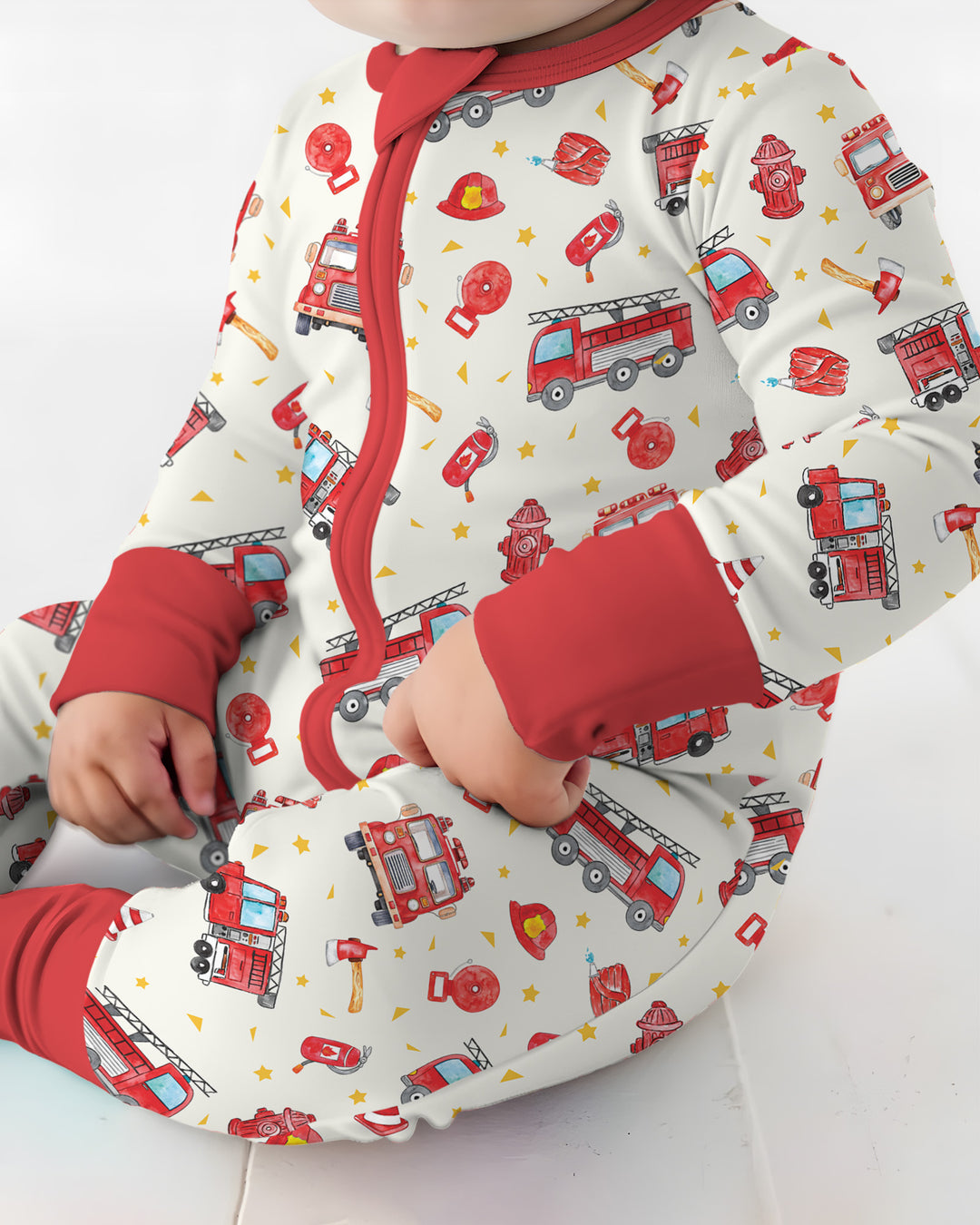 Fire Truck Bamboo Convertible Zippy