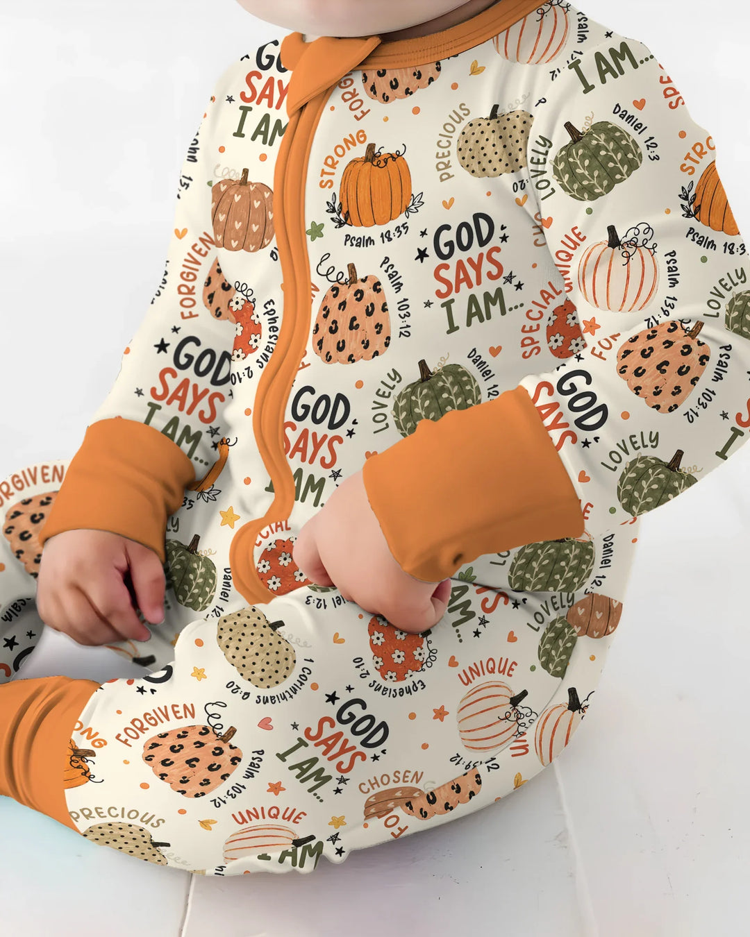 Gerippte Babykleidung mit individuellem Foto - Weich &amp; Skizzenhaft