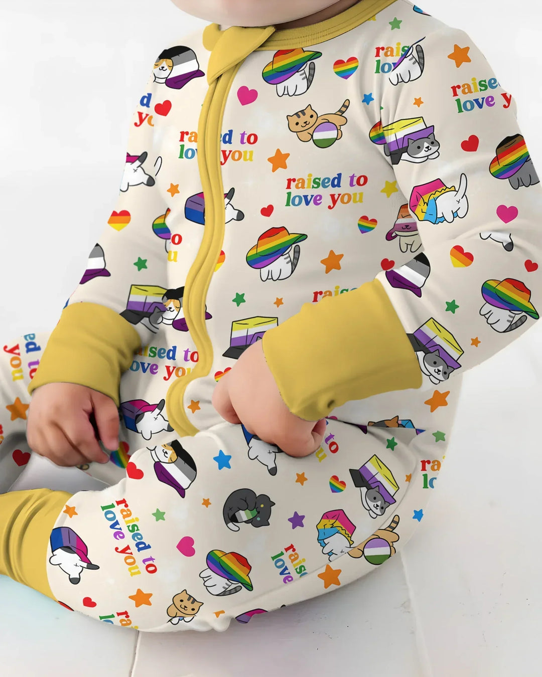 Gerippte Babykleidung mit individuellem Foto - Weich &amp; Skizzenhaft