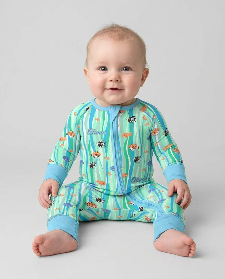 Gerippte Babykleidung mit individuellem Foto - Weich &amp; Skizzenhaft