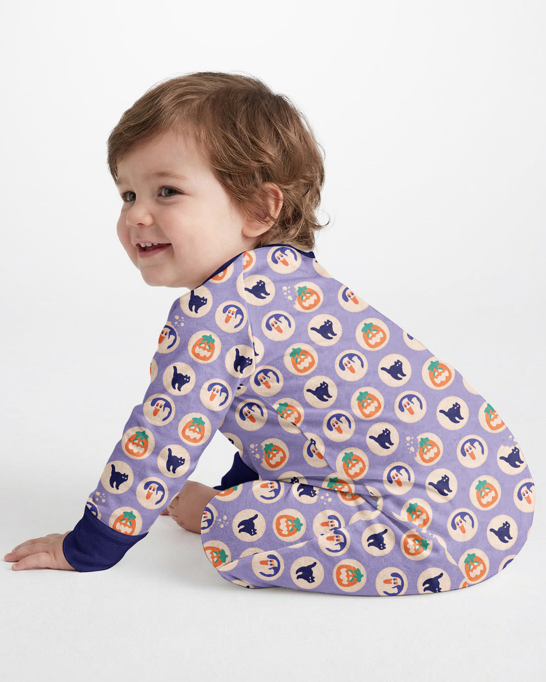 Gerippte Babykleidung mit individuellem Foto - Weich &amp; Skizzenhaft