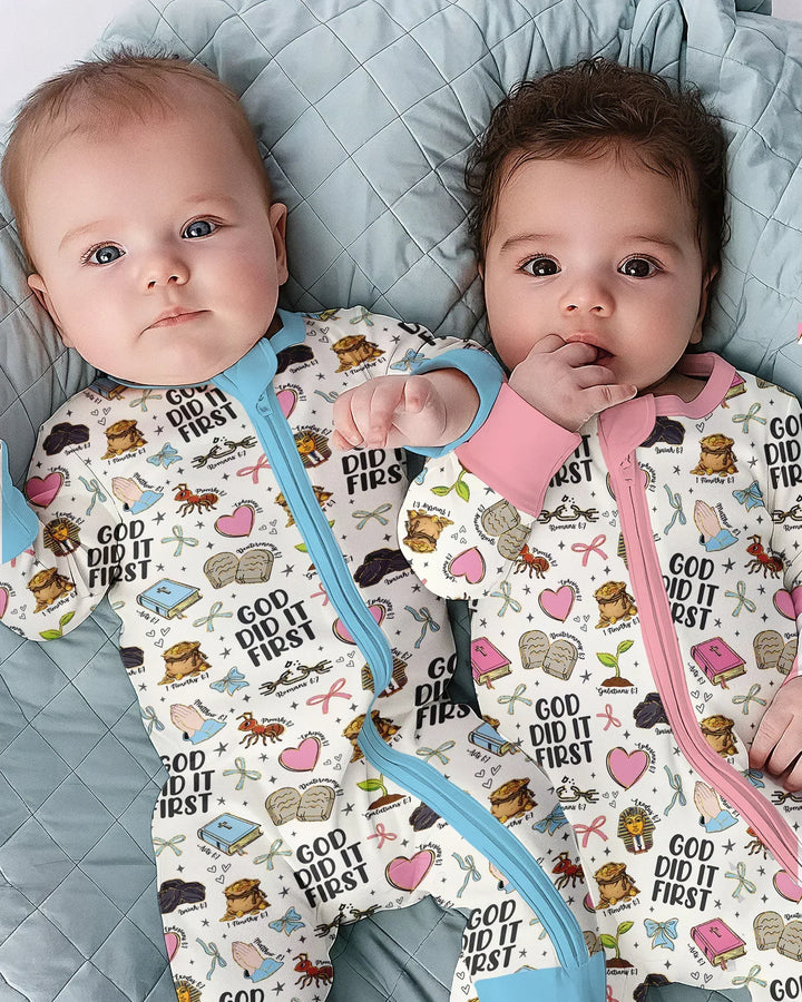 Gerippte Babykleidung mit individuellem Foto - Weich &amp; Skizzenhaft