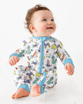 Gerippte Babykleidung mit individuellem Foto - Weich &amp; Skizzenhaft