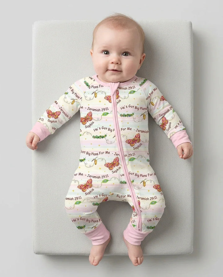 Gerippte Babykleidung mit individuellem Foto - Weich &amp; Skizzenhaft