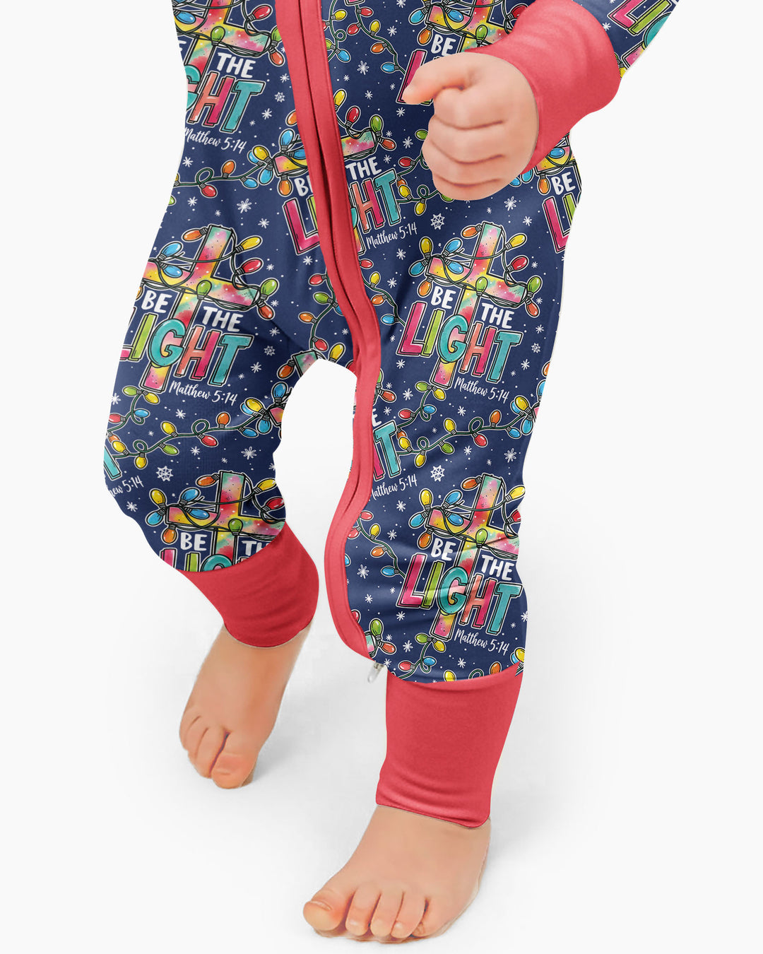 Christian Cross Be The Light Bamboo Convertible Zippy