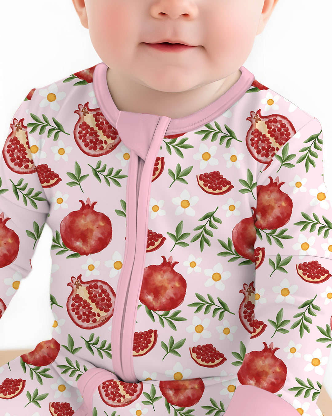 Gerippte Babykleidung mit individuellem Foto - Weich &amp; Skizzenhaft