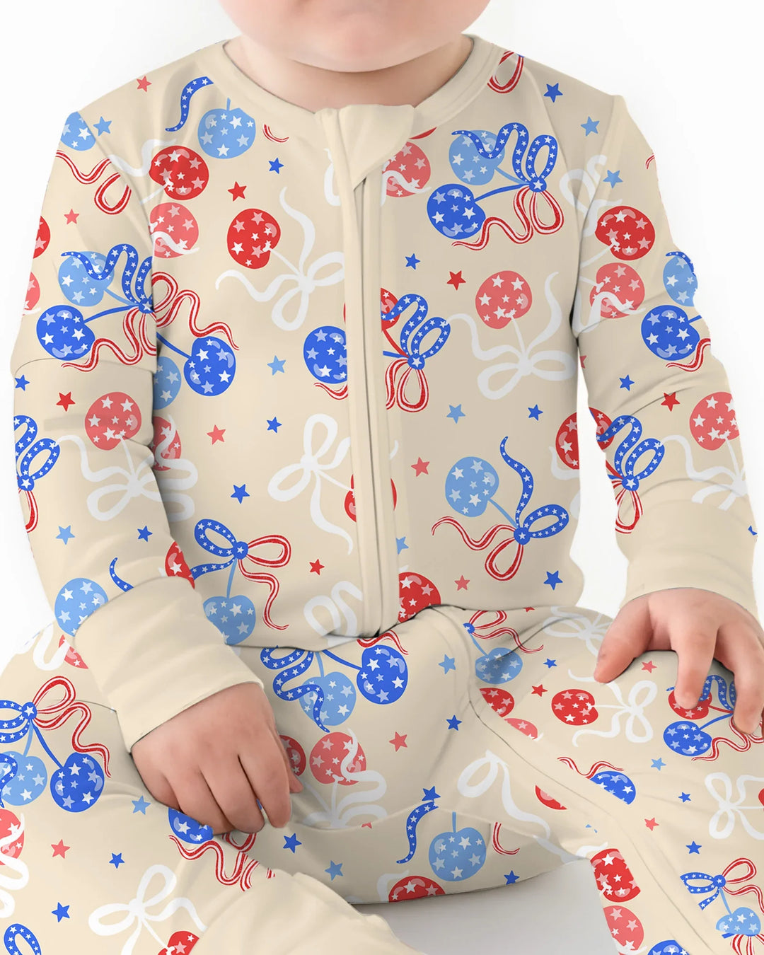 Cherry America 4th of July Bamboo Convertible Zippy