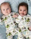 Gerippte Babykleidung mit individuellem Foto - Weich &amp; Skizzenhaft