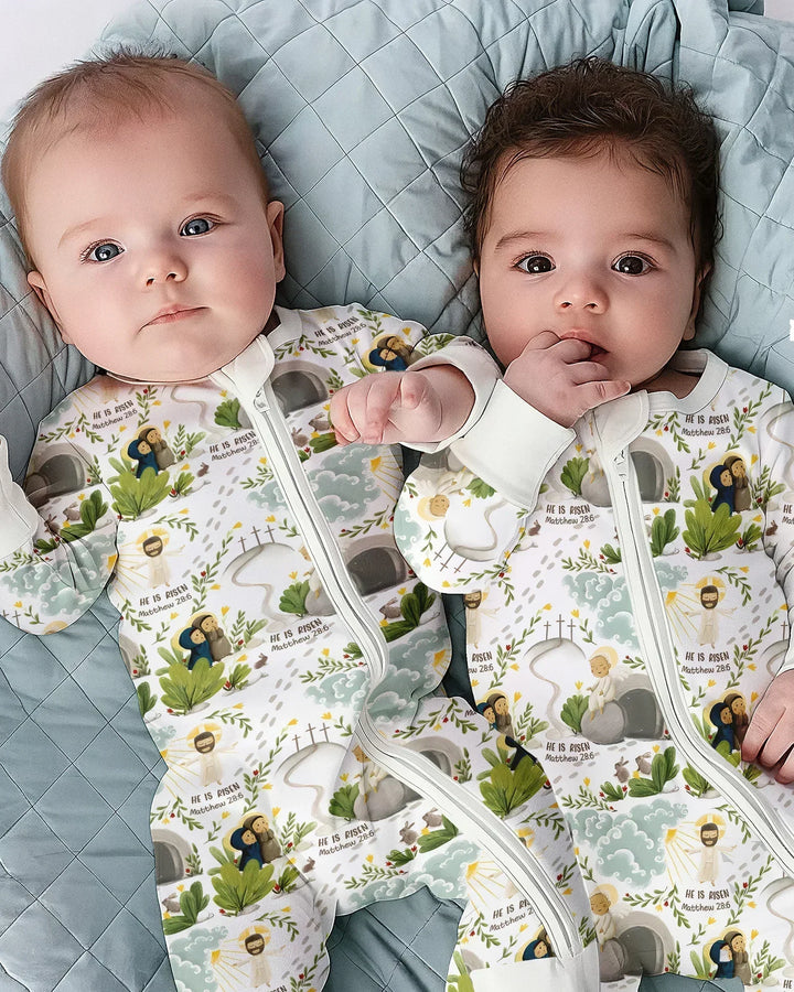 Gerippte Babykleidung mit individuellem Foto - Weich &amp; Skizzenhaft