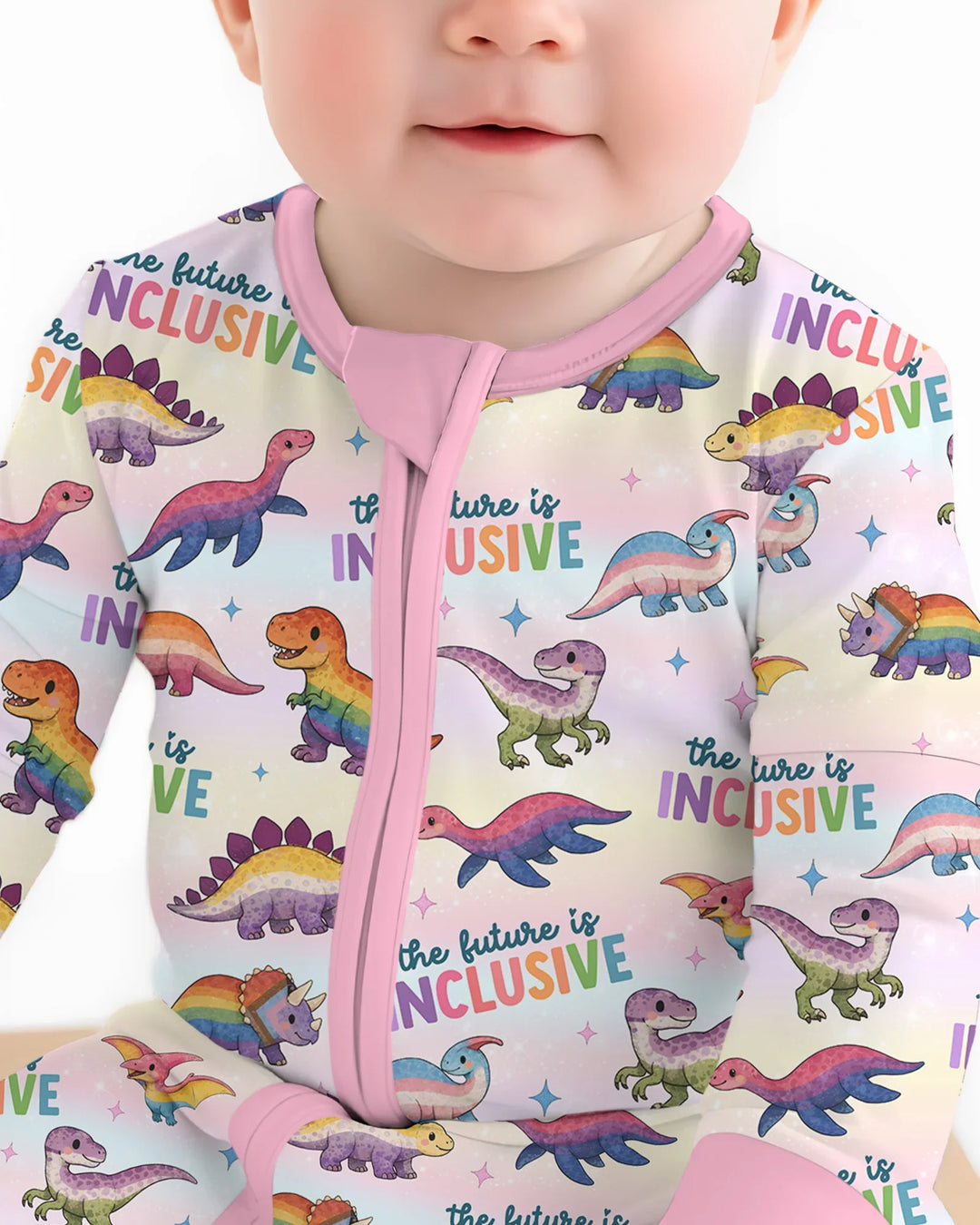 Gerippte Babykleidung mit individuellem Foto - Weich &amp; Skizzenhaft