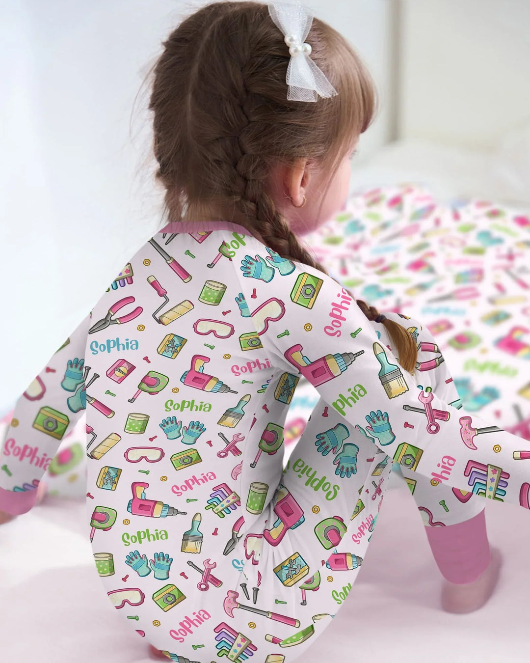 Gerippte Babykleidung mit individuellem Foto - Weich &amp; Skizzenhaft