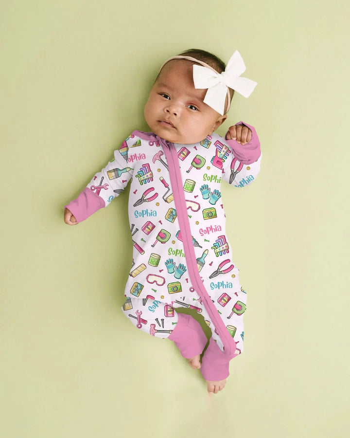 Gerippte Babykleidung mit individuellem Foto - Weich &amp; Skizzenhaft