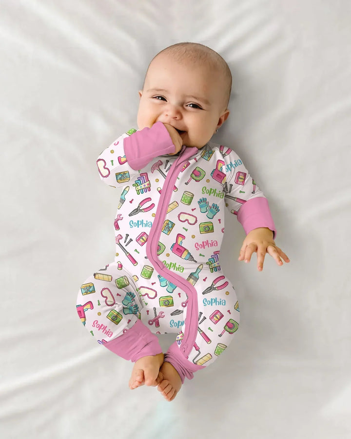 Gerippte Babykleidung mit individuellem Foto - Weich &amp; Skizzenhaft