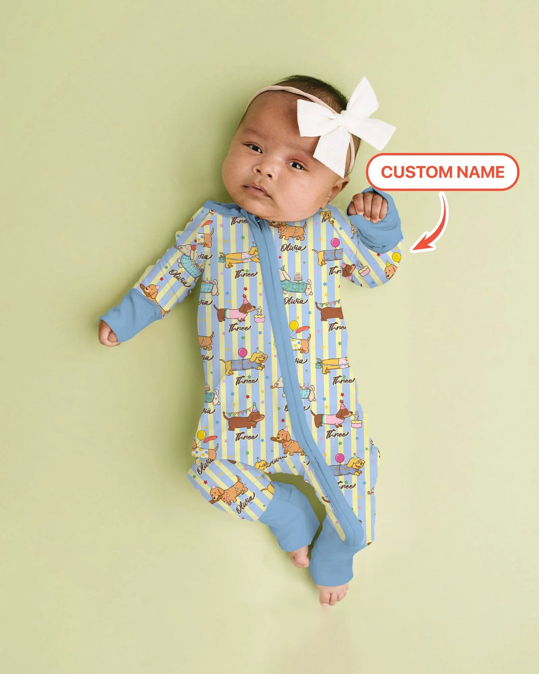 Gerippte Babykleidung mit individuellem Foto - Weich &amp; Skizzenhaft