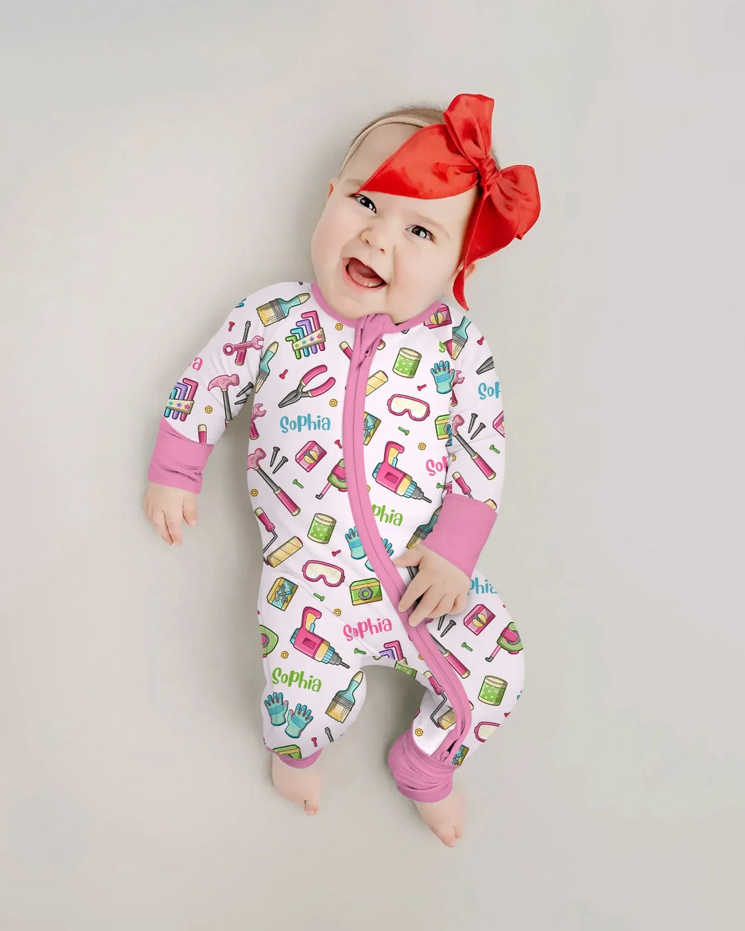 Gerippte Babykleidung mit individuellem Foto - Weich &amp; Skizzenhaft