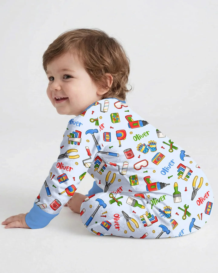 Gerippte Babykleidung mit individuellem Foto - Weich &amp; Skizzenhaft