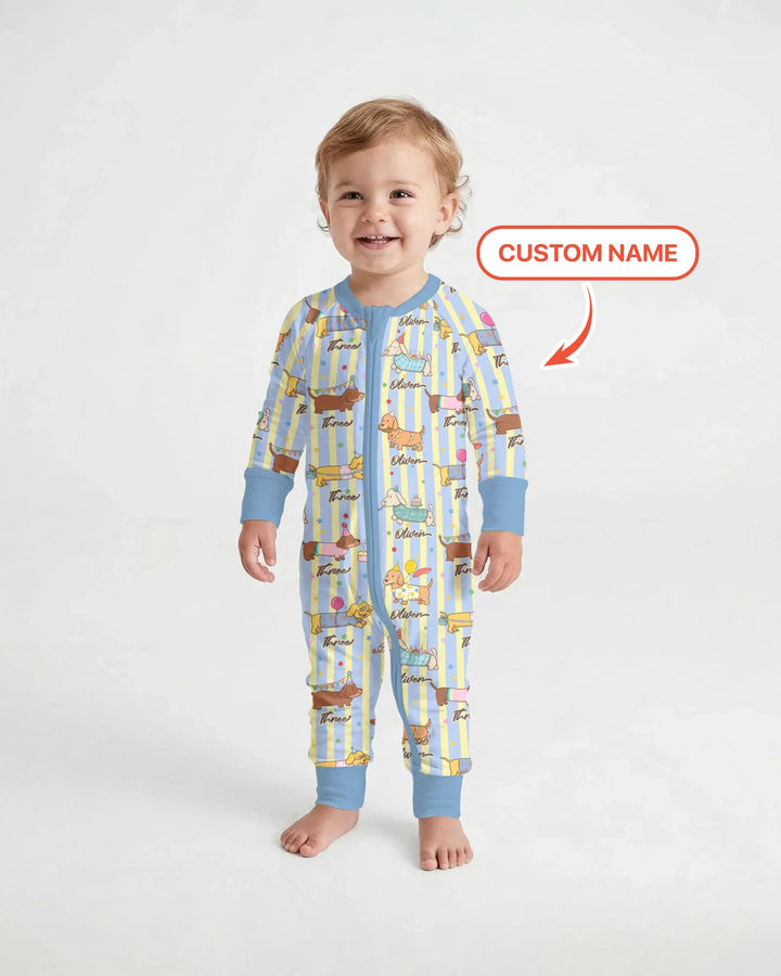 Gerippte Babykleidung mit individuellem Foto - Weich &amp; Skizzenhaft