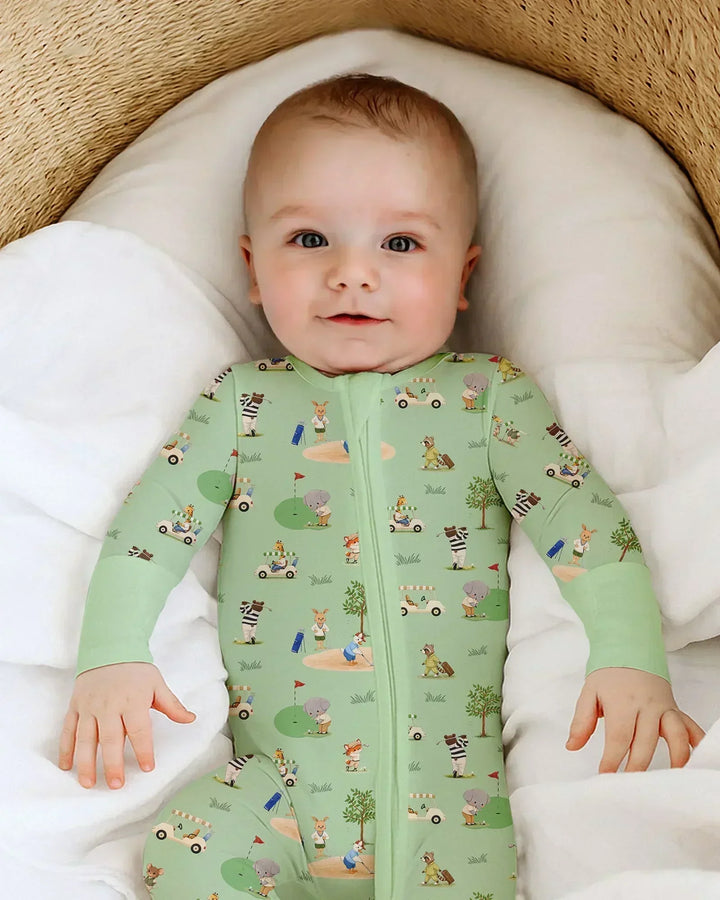 Gerippte Babykleidung mit individuellem Foto - Weich &amp; Skizzenhaft
