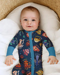 Gerippte Babykleidung mit individuellem Foto - Weich &amp; Skizzenhaft