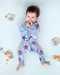 Gerippte Babykleidung mit individuellem Foto - Weich &amp; Skizzenhaft
