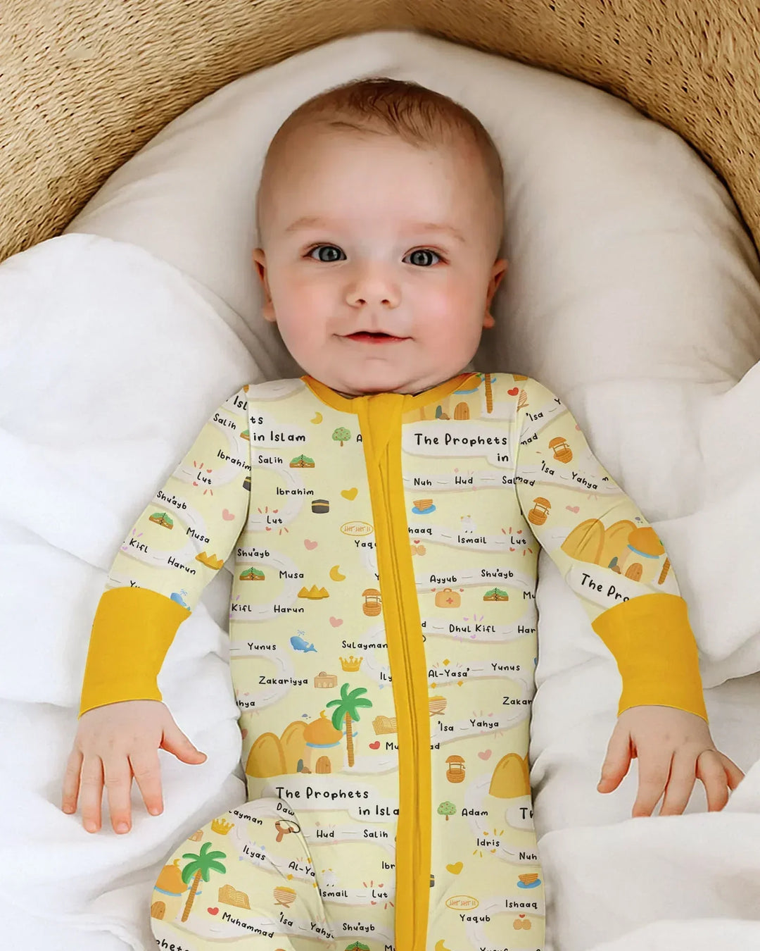 Gerippte Babykleidung mit individuellem Foto - Weich &amp; Skizzenhaft