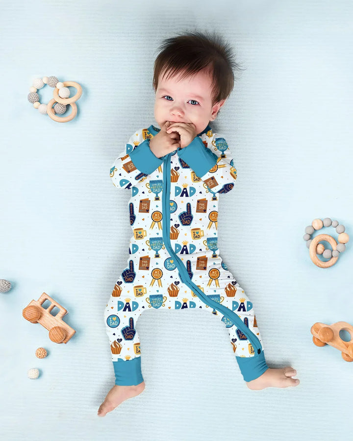 Gerippte Babykleidung mit individuellem Foto - Weich &amp; Skizzenhaft