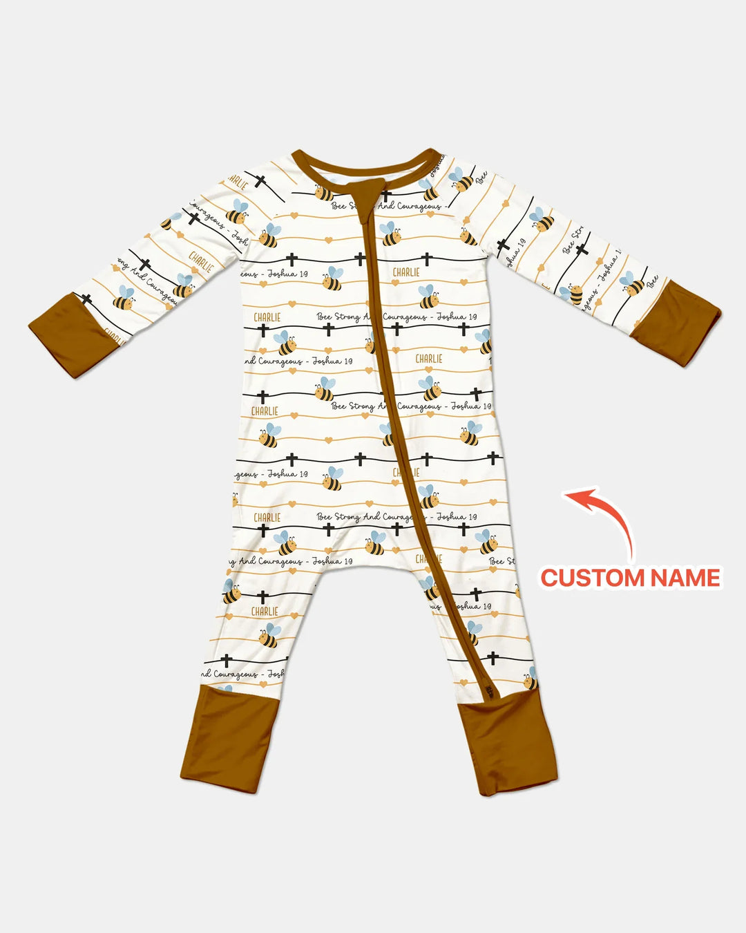 Gerippte Babykleidung mit individuellem Foto - Weich &amp; Skizzenhaft