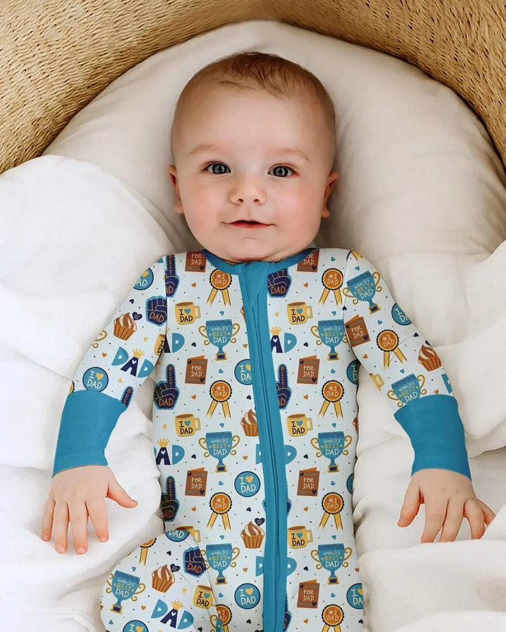 Gerippte Babykleidung mit individuellem Foto - Weich &amp; Skizzenhaft