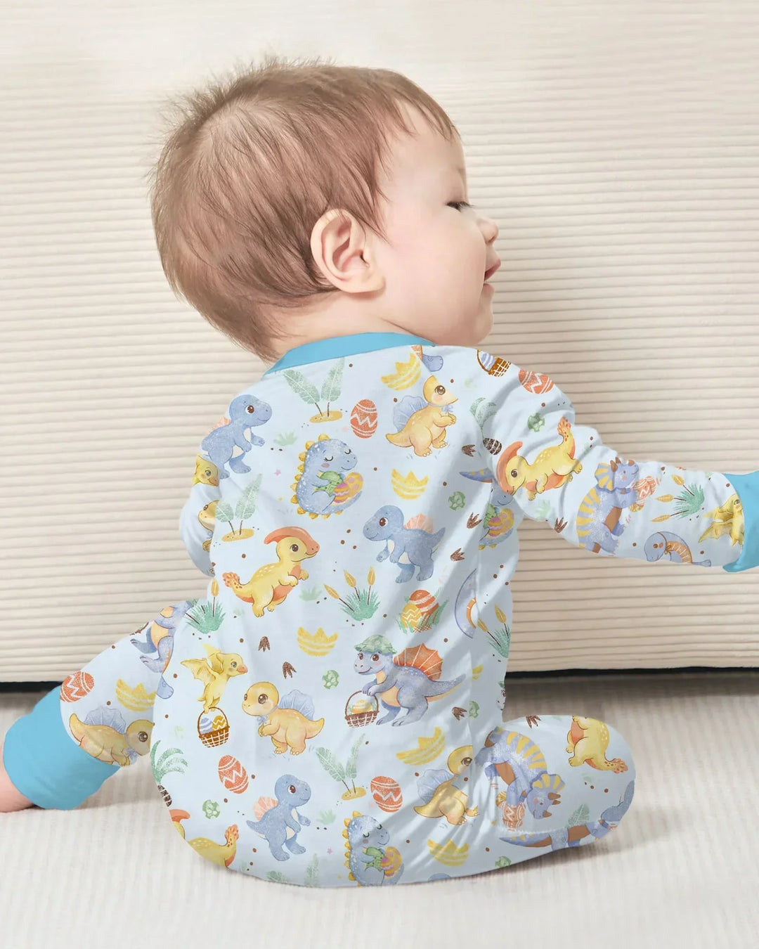 Gerippte Babykleidung mit individuellem Foto - Weich &amp; Skizzenhaft