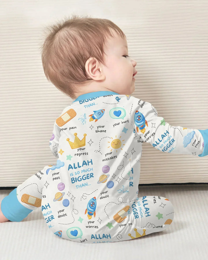 Gerippte Babykleidung mit individuellem Foto - Weich &amp; Skizzenhaft