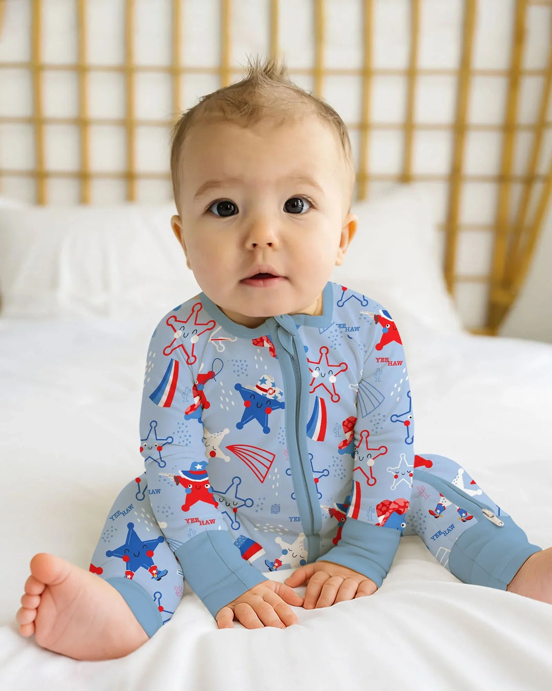 Howdy America Star Bamboo Convertible Zippy