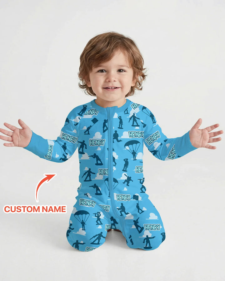 Army Men Memorial Day Bamboo Convertible Zippy