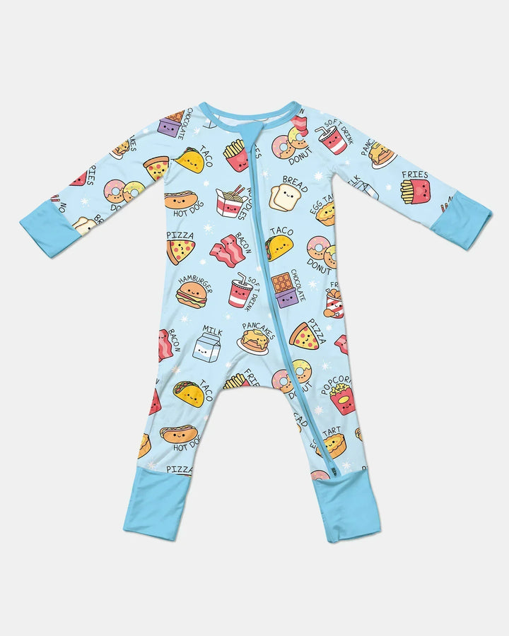 Kawaii Yummy Food Bamboo Convertible Zippy