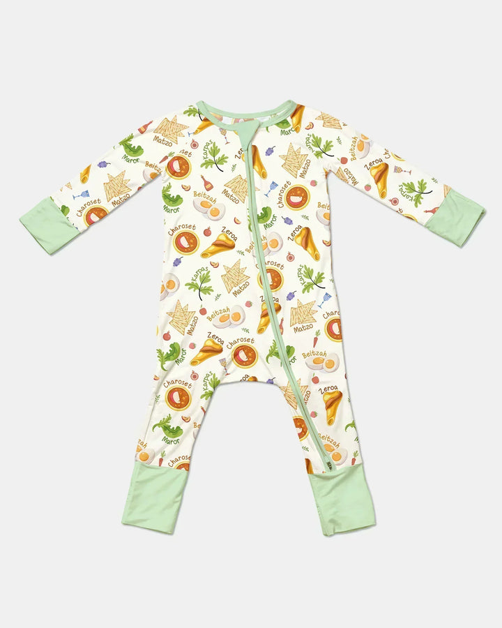 Happy Passover Family Matching Bamboo Convertible Zippy