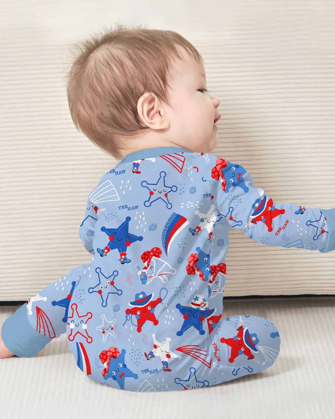 Howdy America Star Bamboo Convertible Zippy